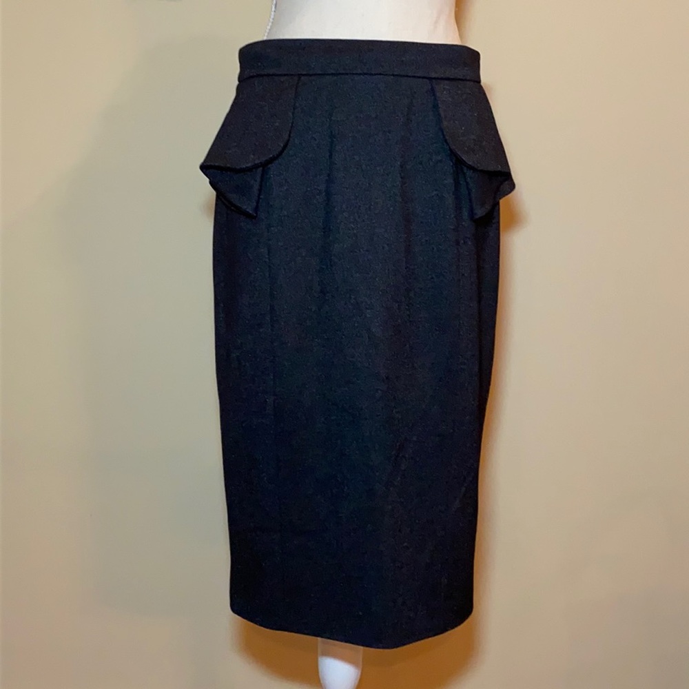 Karen Millen Peplum High Waist Skirt